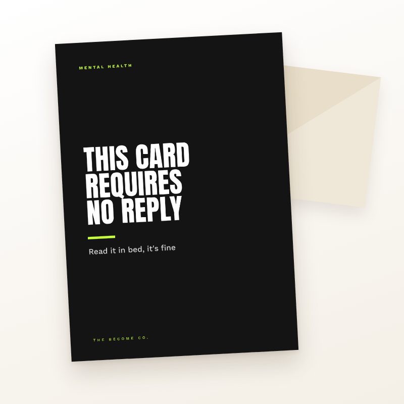This Card Requires No Reply