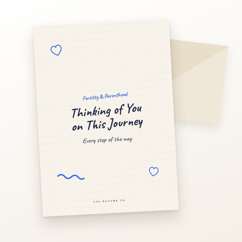 Thinking of You on This Journey