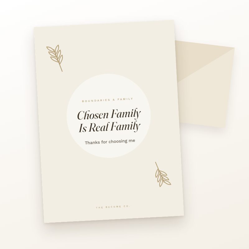 Chosen Family Is Real Family