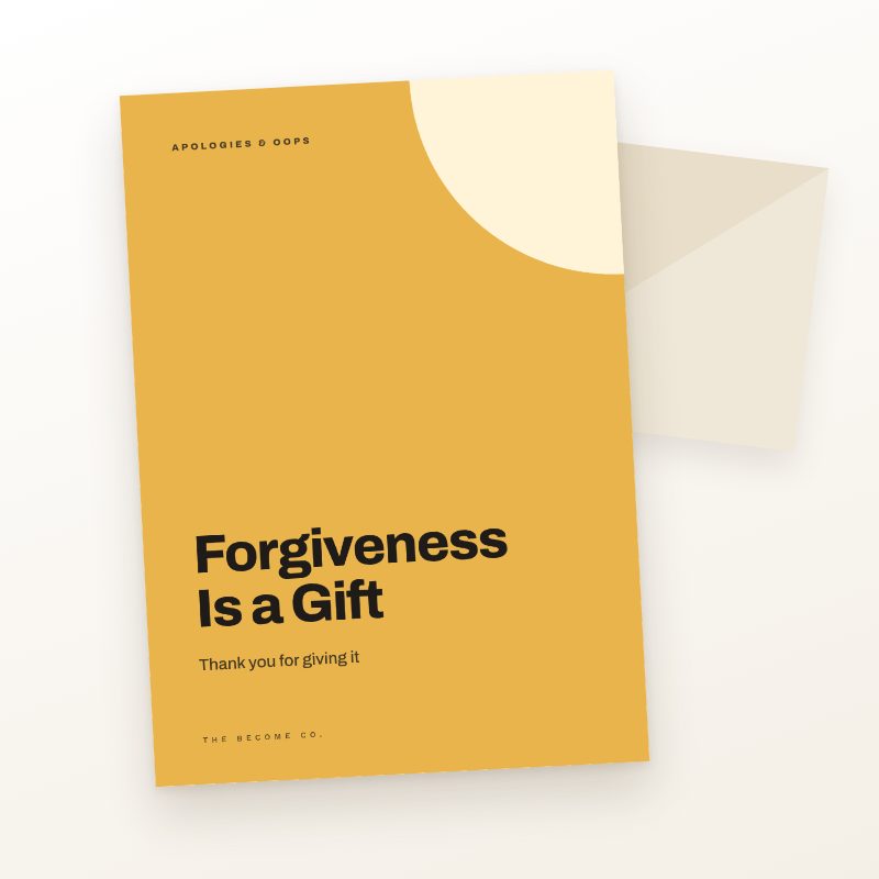 Forgiveness Is a Gift
