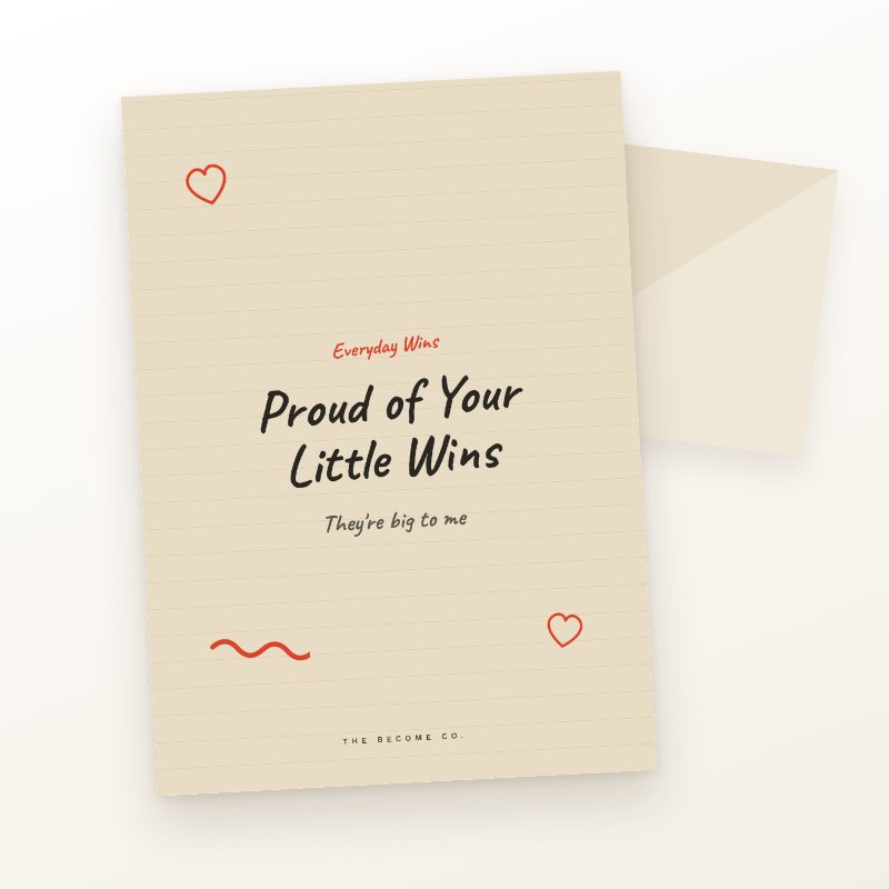 Proud of Your Little Wins