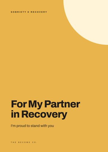 For My Partner in Recovery detail