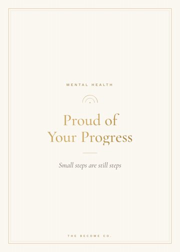 Proud of Your Progress detail