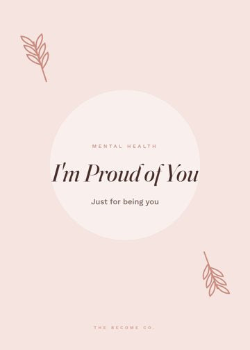 I'm Proud of You detail