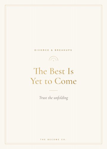 The Best Is Yet to Come detail