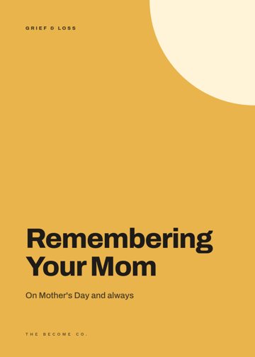 Remembering Your Mom detail