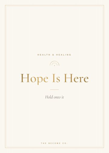 Hope Is Here detail