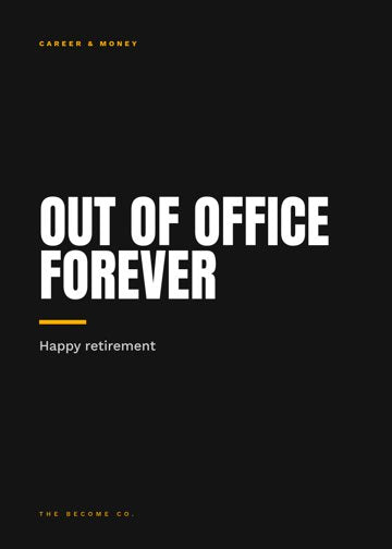 Out of Office Forever detail