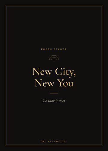 New City, New You detail