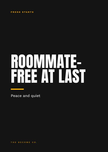 Roommate-Free at Last detail