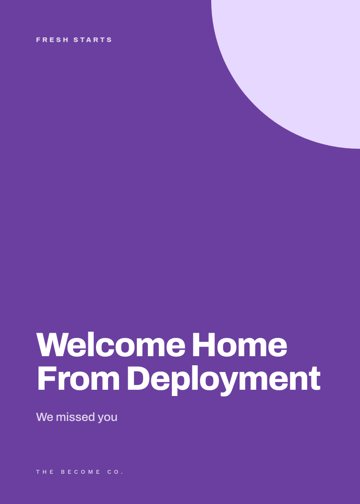 Welcome Home From Deployment detail