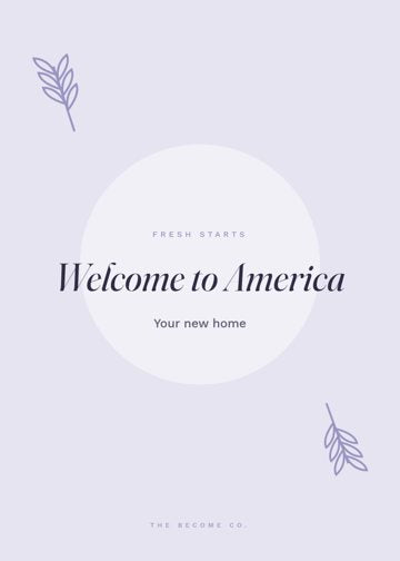 Welcome to America detail