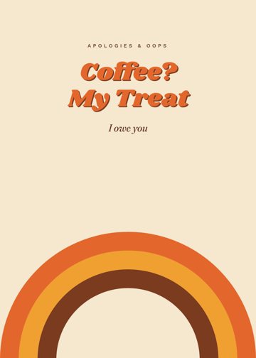 Coffee? My Treat detail