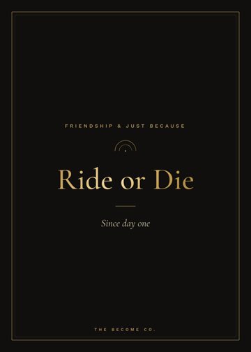 Ride or Die detail