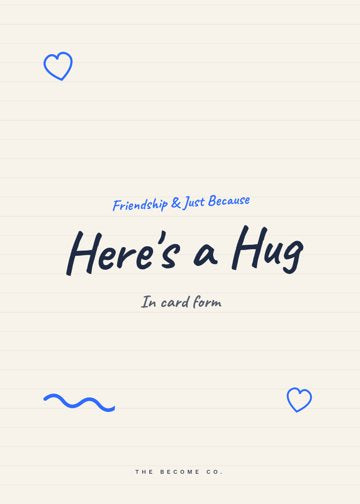 Here's a Hug detail