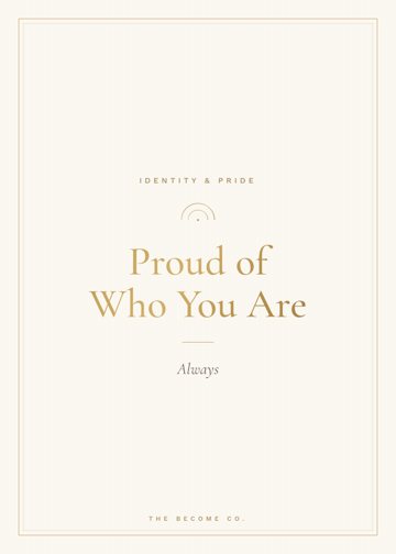 Proud of Who You Are detail