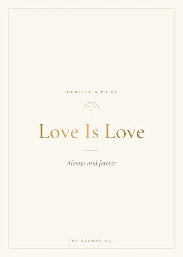 Love Is Love detail