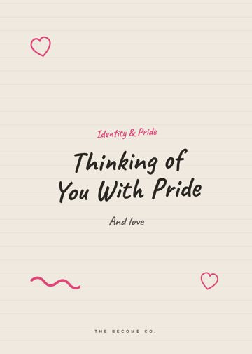 Thinking of You With Pride detail