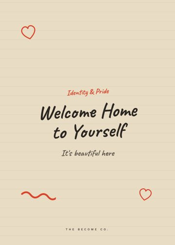 Welcome Home to Yourself detail