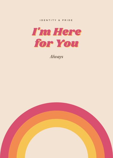 I'm Here for You detail