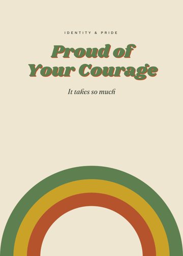 Proud of Your Courage detail