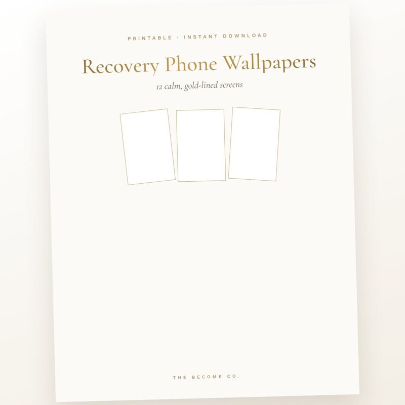 Recovery Phone Wallpapers