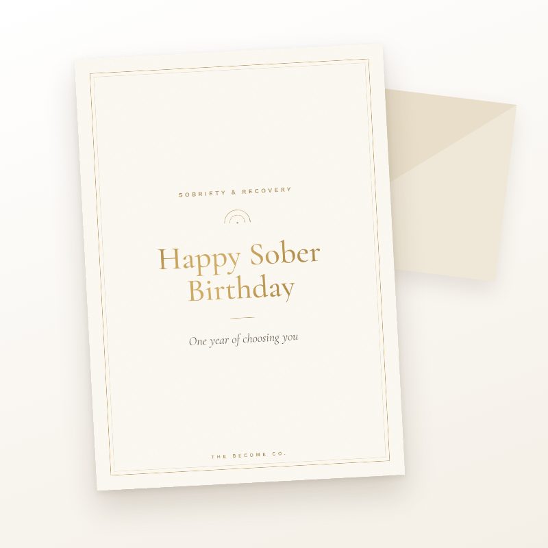 Happy Sober Birthday