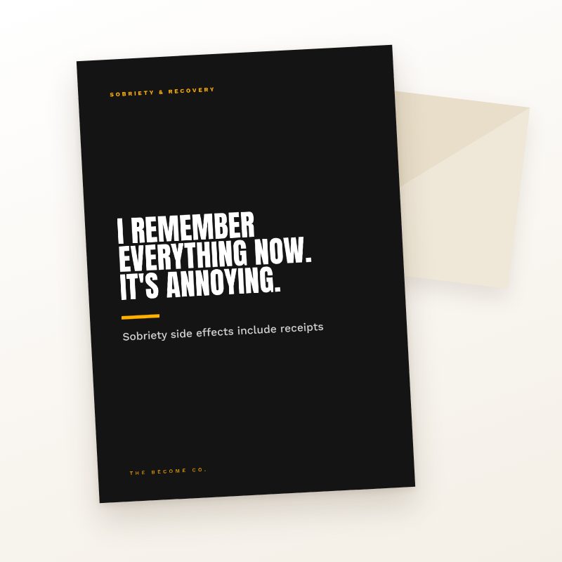 I Remember Everything Now. It's Annoying.