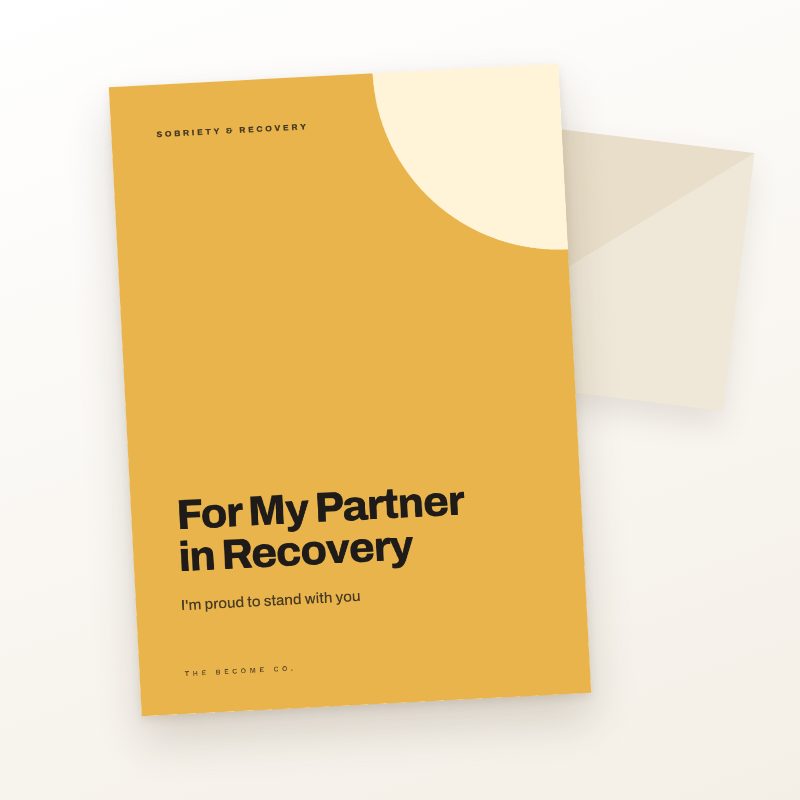 For My Partner in Recovery
