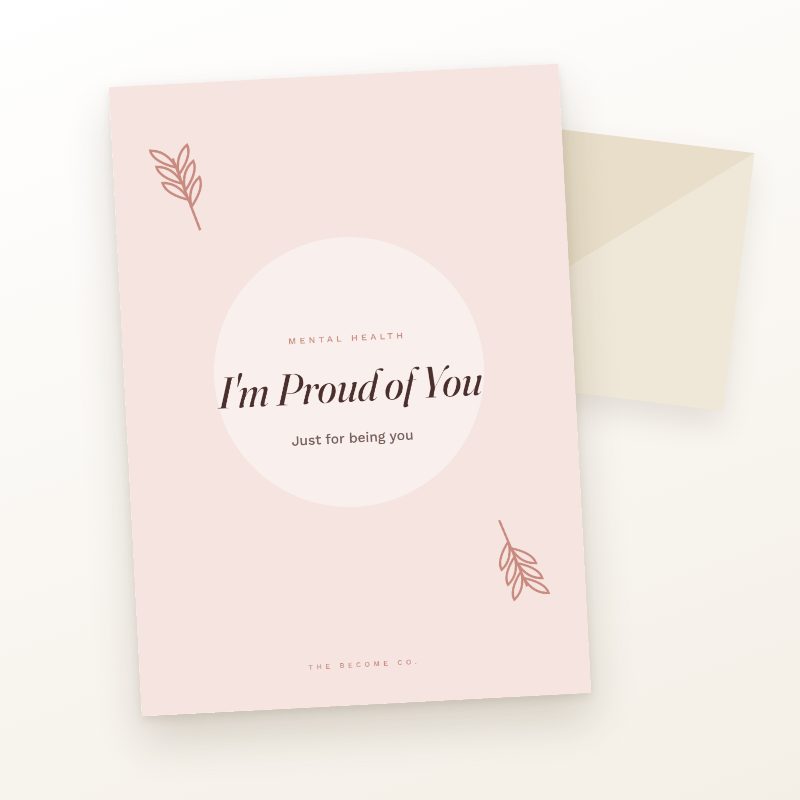 I'm Proud of You