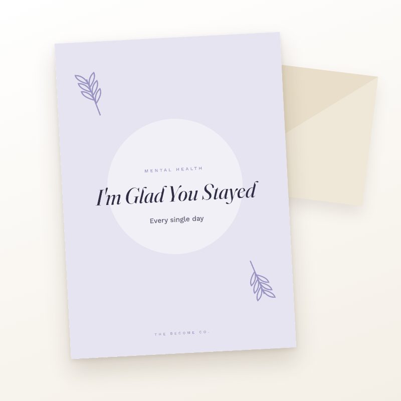 I'm Glad You Stayed
