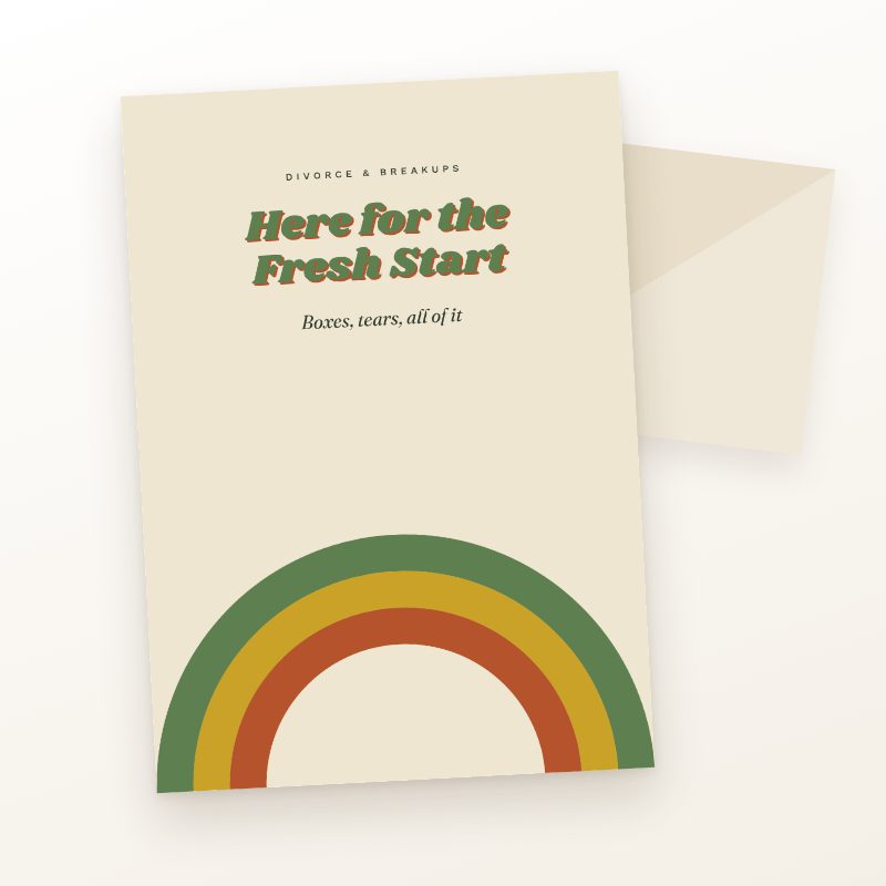 Here for the Fresh Start