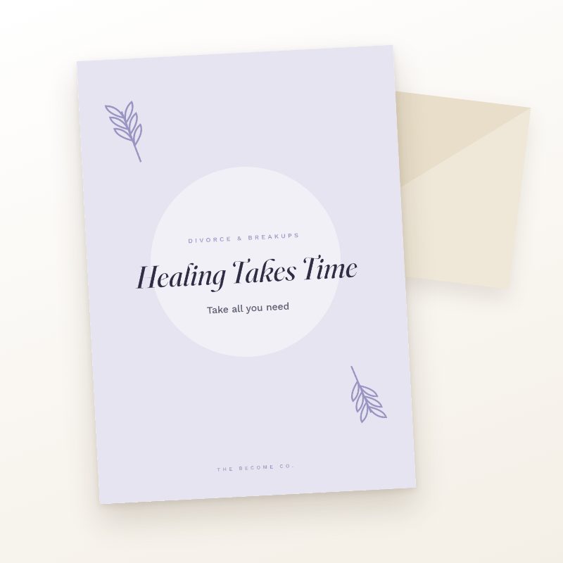 Healing Takes Time