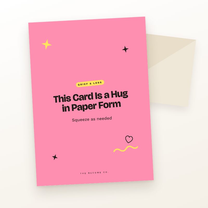 This Card Is a Hug in Paper Form