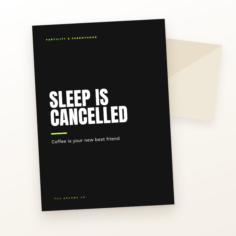 Sleep Is Cancelled