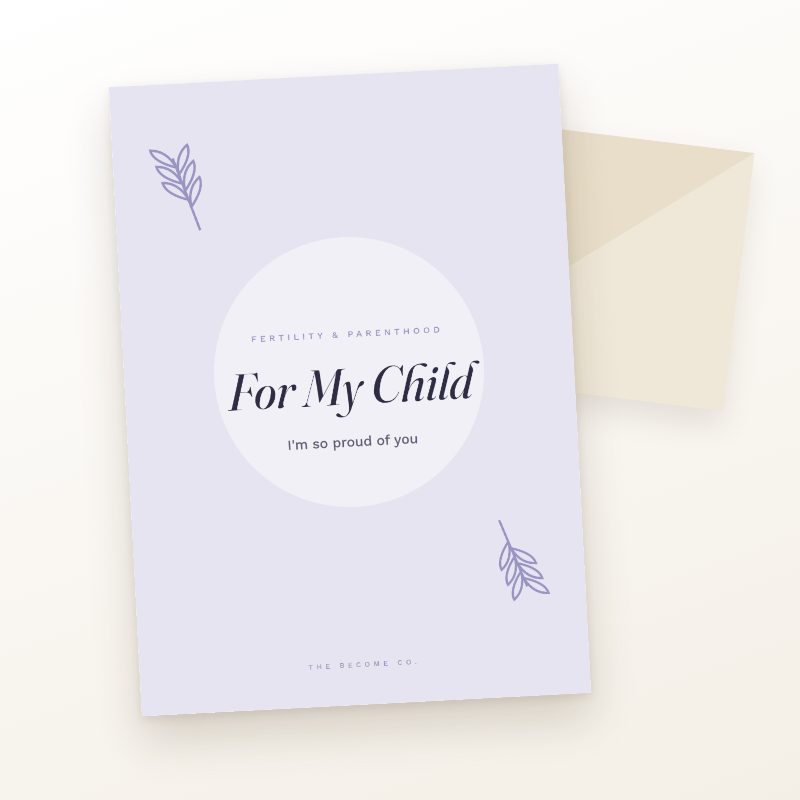 For My Child