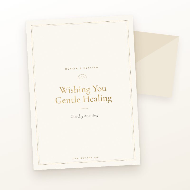 Wishing You Gentle Healing
