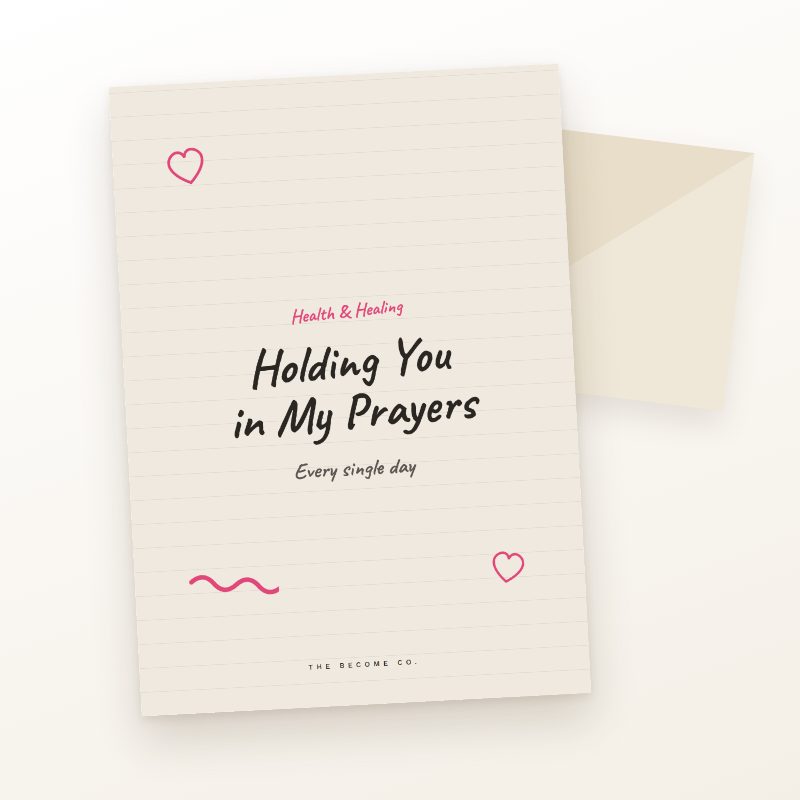 Holding You in My Prayers