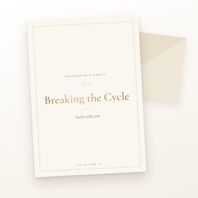 Breaking the Cycle
