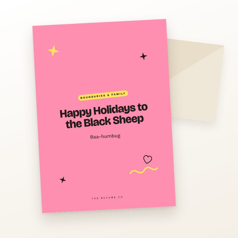 Happy Holidays to the Black Sheep