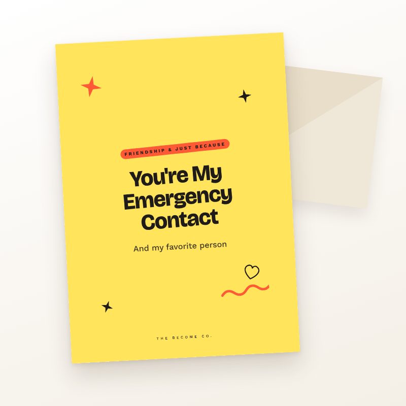 You're My Emergency Contact