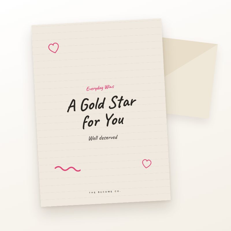A Gold Star for You