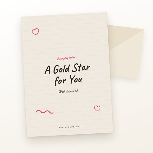 A Gold Star for You