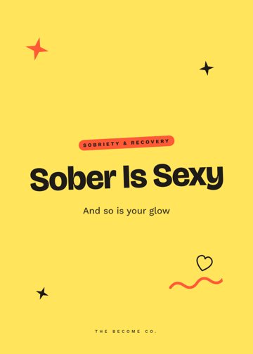 Sober Is Sexy detail