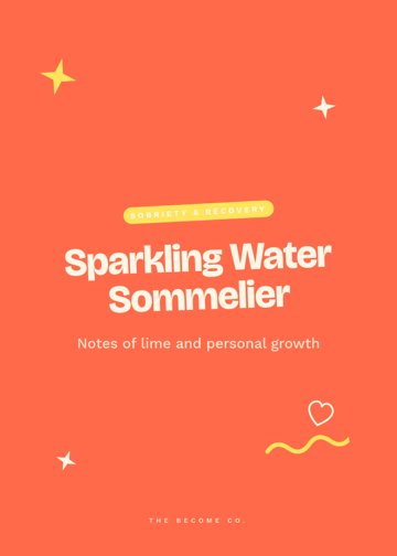 Sparkling Water Sommelier detail