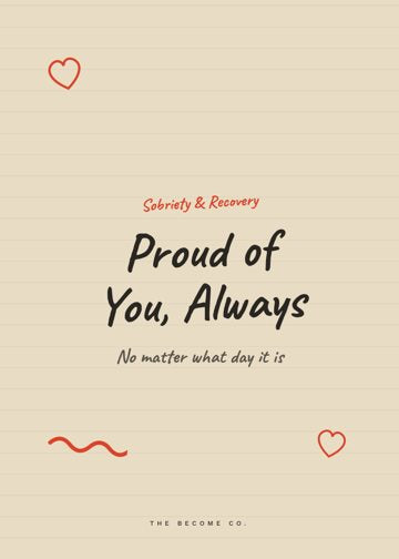Proud of You, Always detail