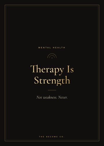 Therapy Is Strength detail