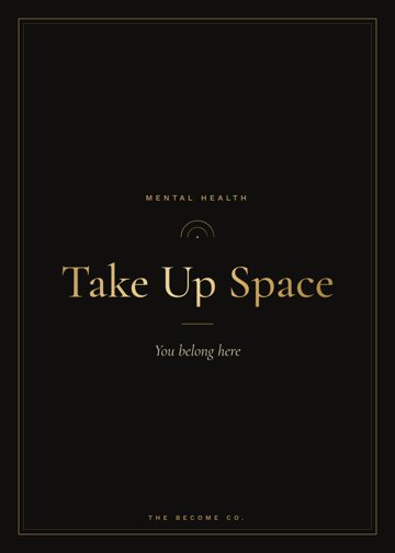Take Up Space detail