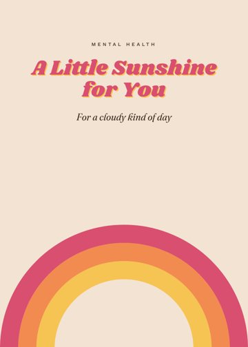 A Little Sunshine for You detail