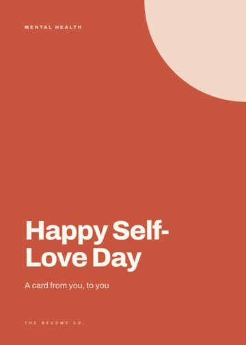 Happy Self-Love Day detail